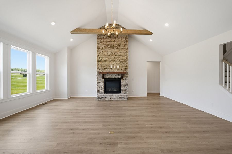 Spacious, unfurnished interior of a new home in Aden Woods, Fairview (Image 54).