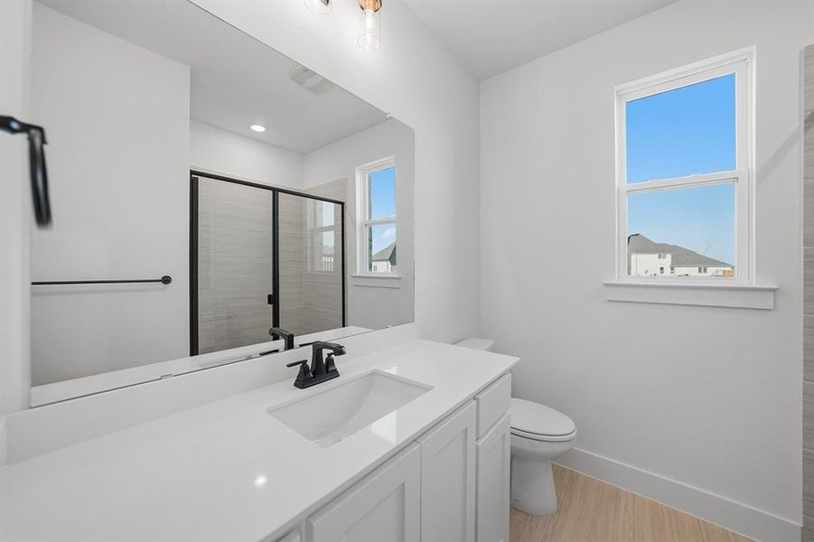 Furnished interior view inside a new home in Brookhollow West, Prosper (Image 14).