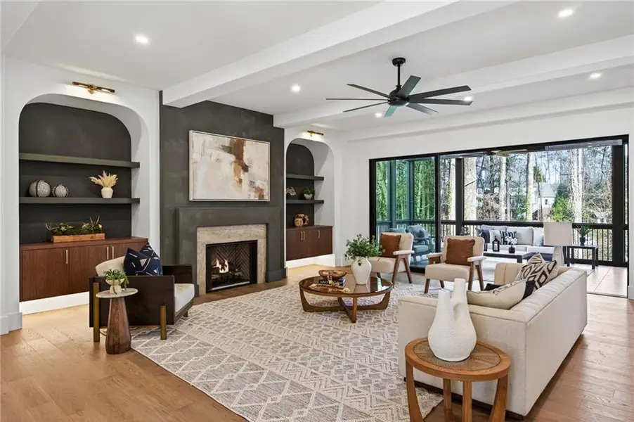 Furnished interior view inside a new home in , Brookhaven (Image 5). Furnished interior view inside a new home in , Brookhaven (Image 5).