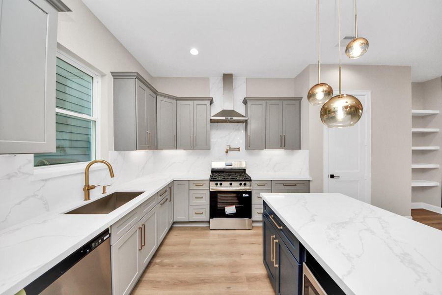 Furnished interior view inside a new home in , Houston (Image 17). Furnished interior view inside a new home in , Houston (Image 17).