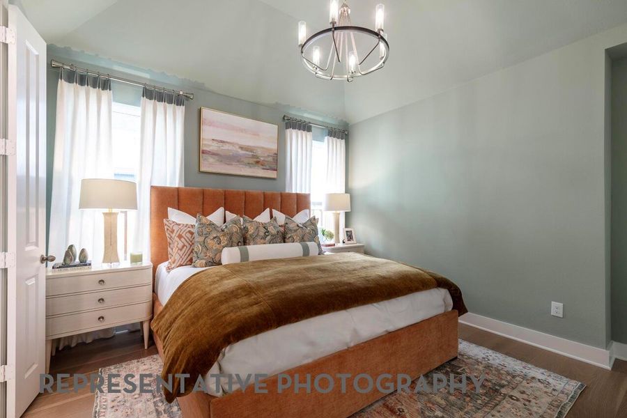 Furnished interior view inside a new home in Indigo, Richmond (Image 15).
