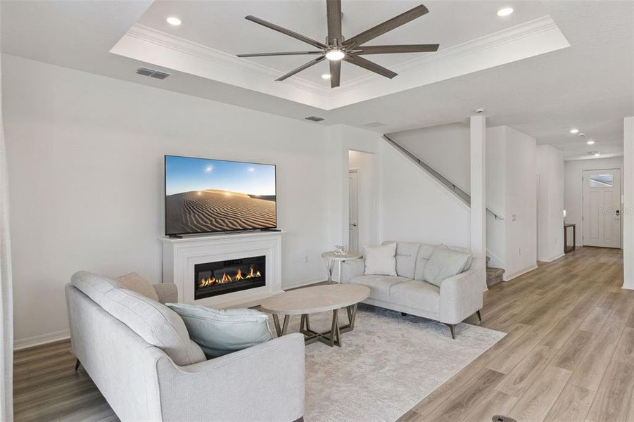 Furnished interior view inside a new home in , Lake Alfred (Image 36).