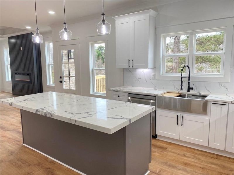 Furnished interior view inside a new home in , Lawrenceville (Image 11).