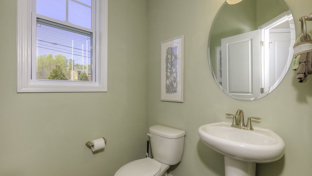 Representative furnished interior of a home built from the Carson by D.R. Horton in Townes at Tap Root Farms, Fletcher (Image 15).