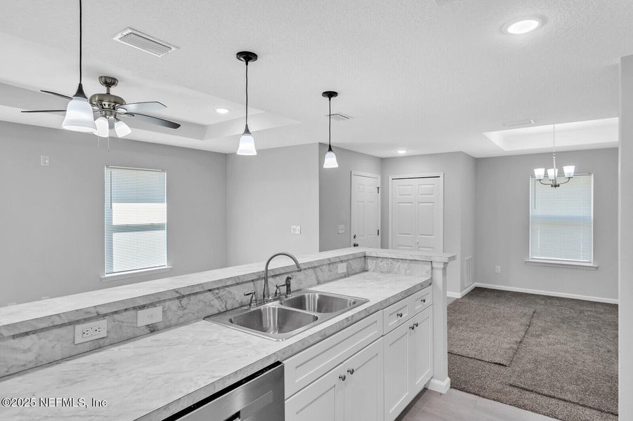 Furnished interior view inside a new home in , Jacksonville (Image 5).