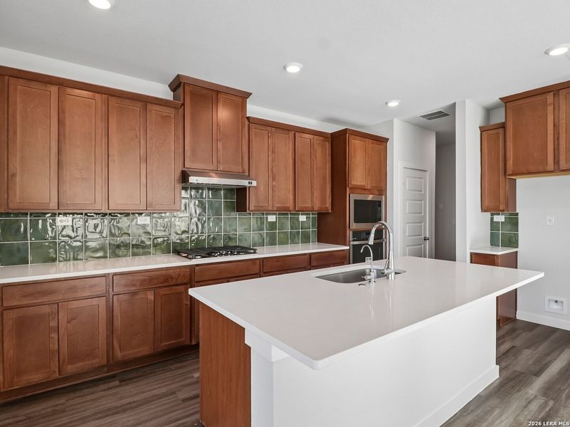 Furnished interior view inside a new home in Talley Fields, San Antonio (Image 7).