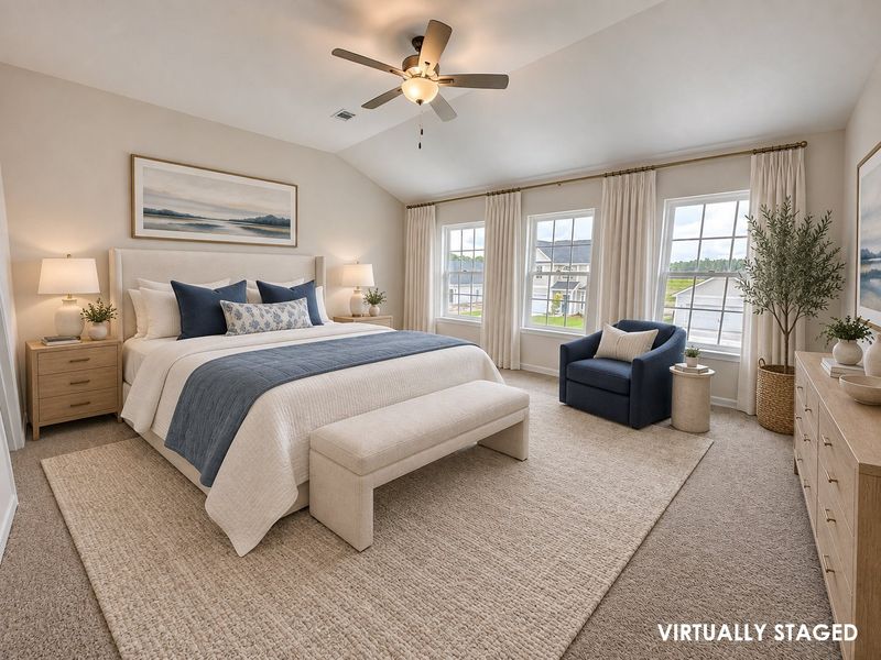 Furnished interior view inside a new home in Tranquil South, Hinesville (Image 14). Furnished interior view inside a new home in Tranquil South, Hinesville (Image 14).