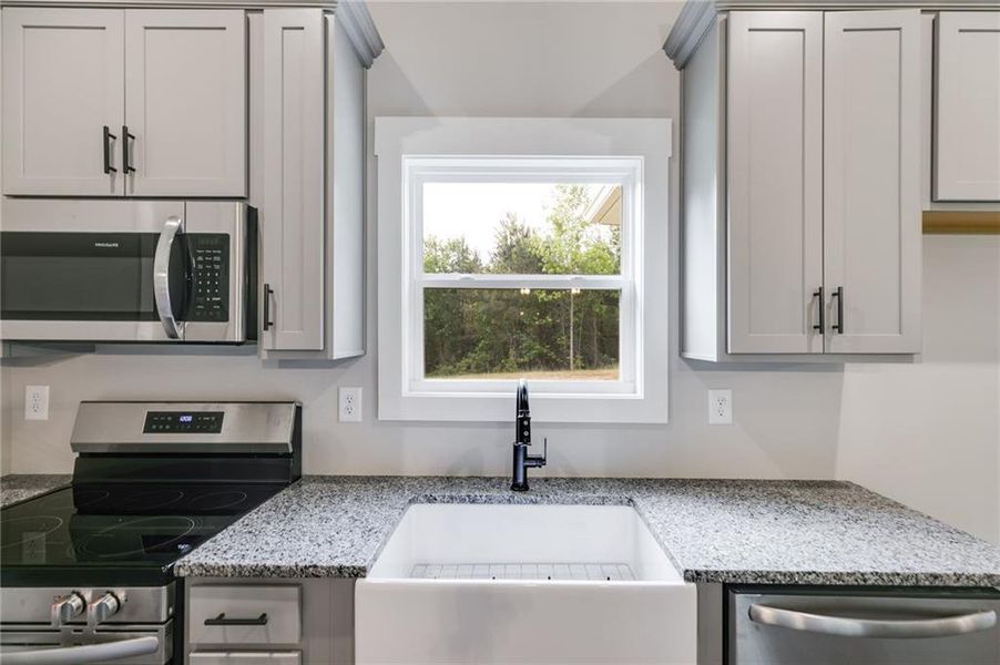 Furnished interior view inside a new home in , Buchanan (Image 7).