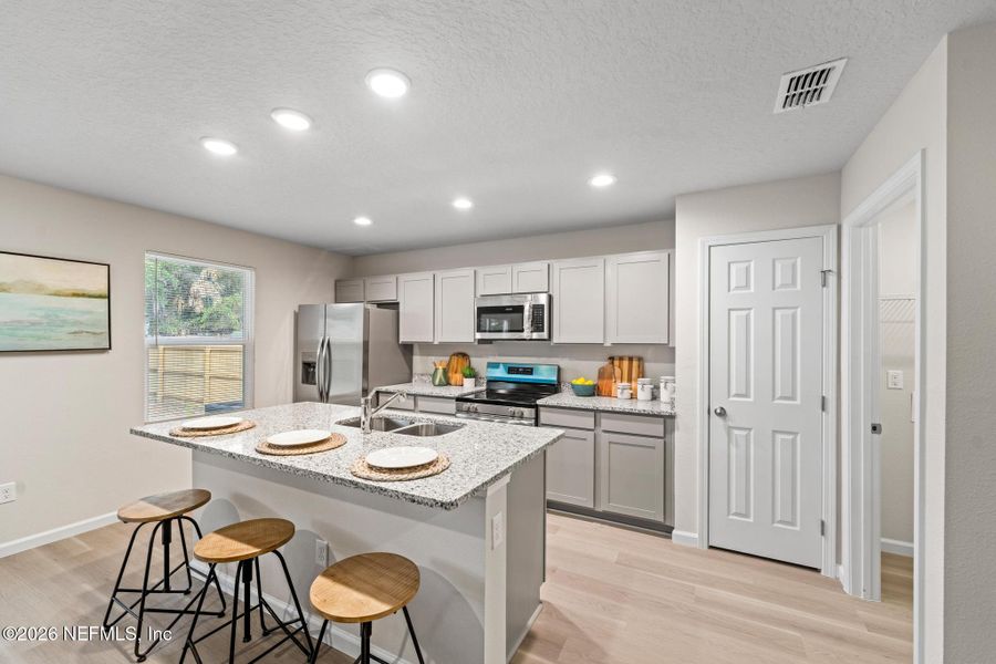 Furnished interior view inside a new home in , Jacksonville (Image 7).