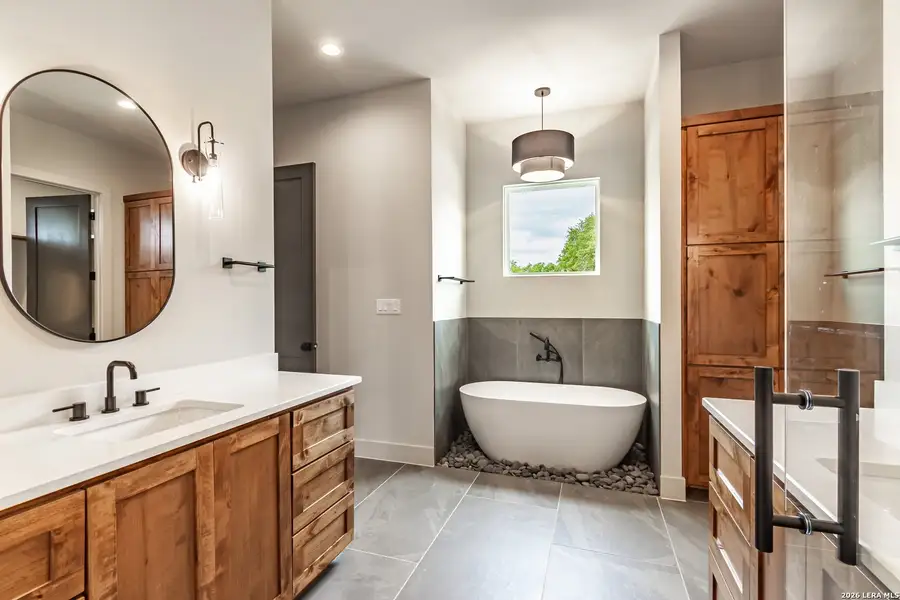 Furnished interior view inside a new home in , Bulverde (Image 18).
