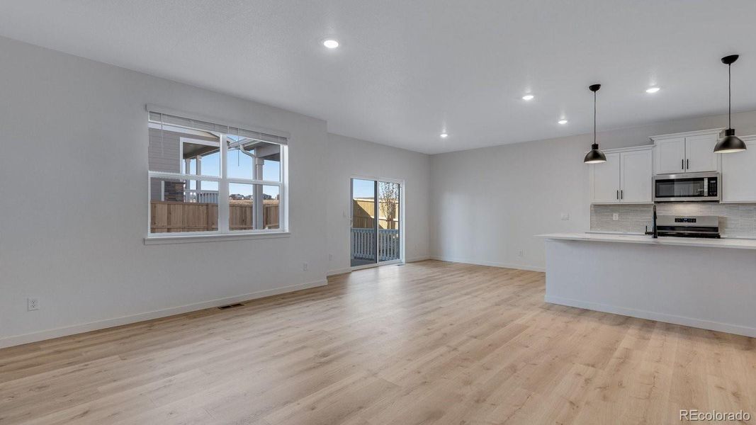 Spacious, unfurnished interior of a new home in Timberleaf, Thornton (Image 37).