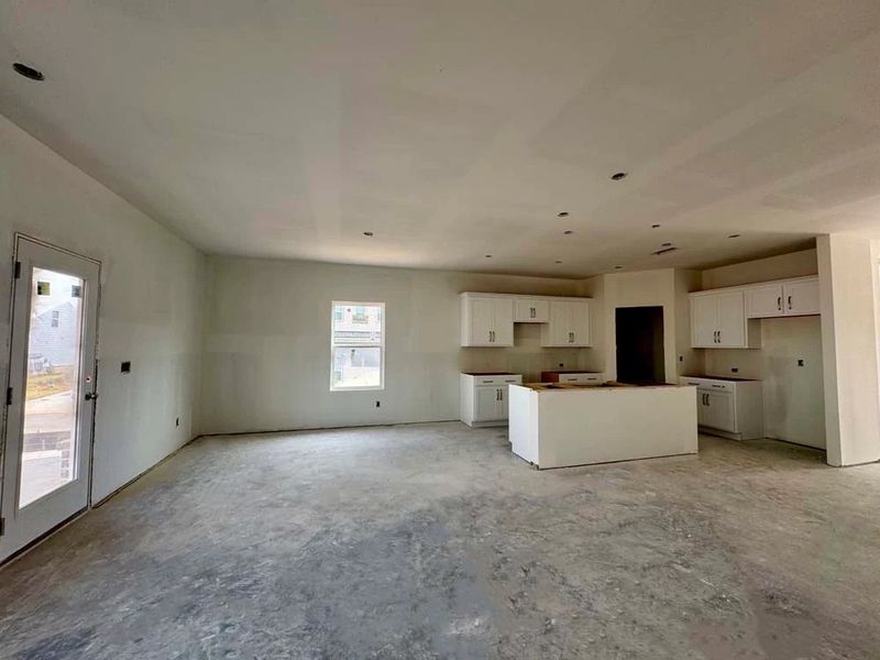 Kitchen Construction Progress