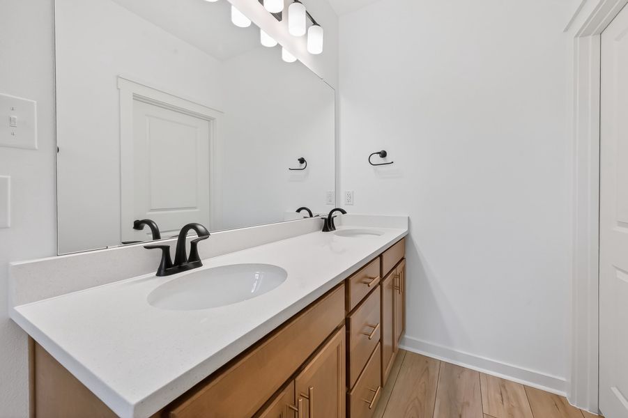 Close-up of interior finishes inside a home in Mostyn Springs, Magnolia (Image 13).