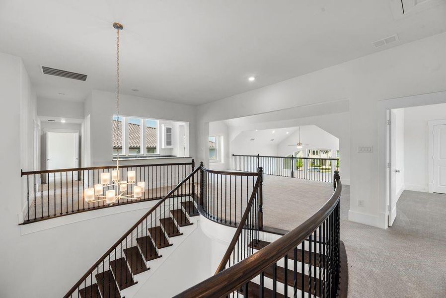 Spacious, unfurnished interior of a new home in Silverleaf Estates in Frisco, Frisco (Image 21).