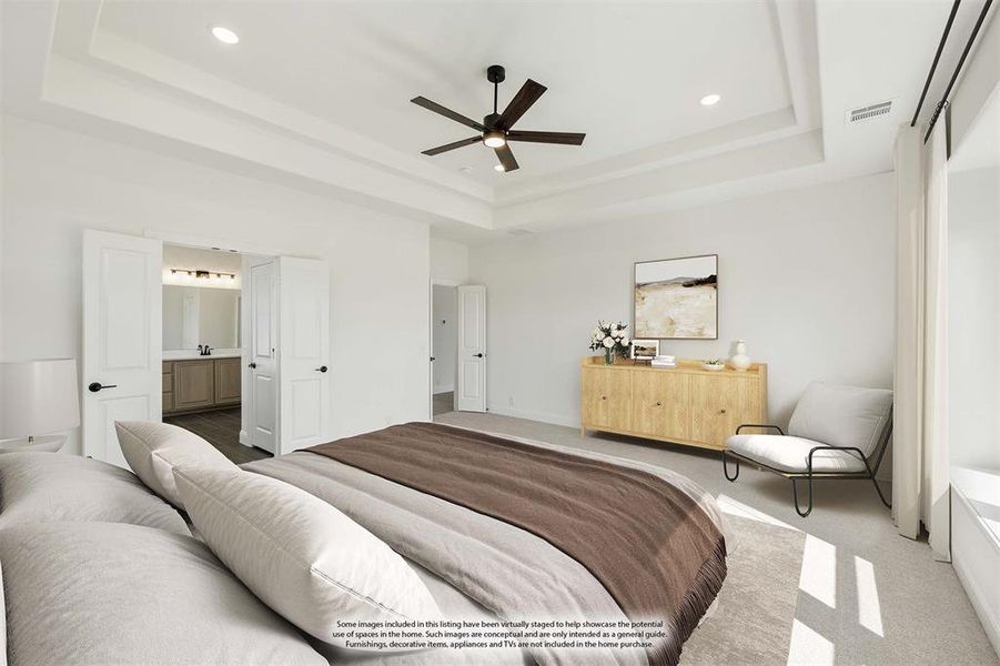 Furnished interior view inside a new home in Rockwood 90, Mansfield (Image 16). Furnished interior view inside a new home in Rockwood 90, Mansfield (Image 16).