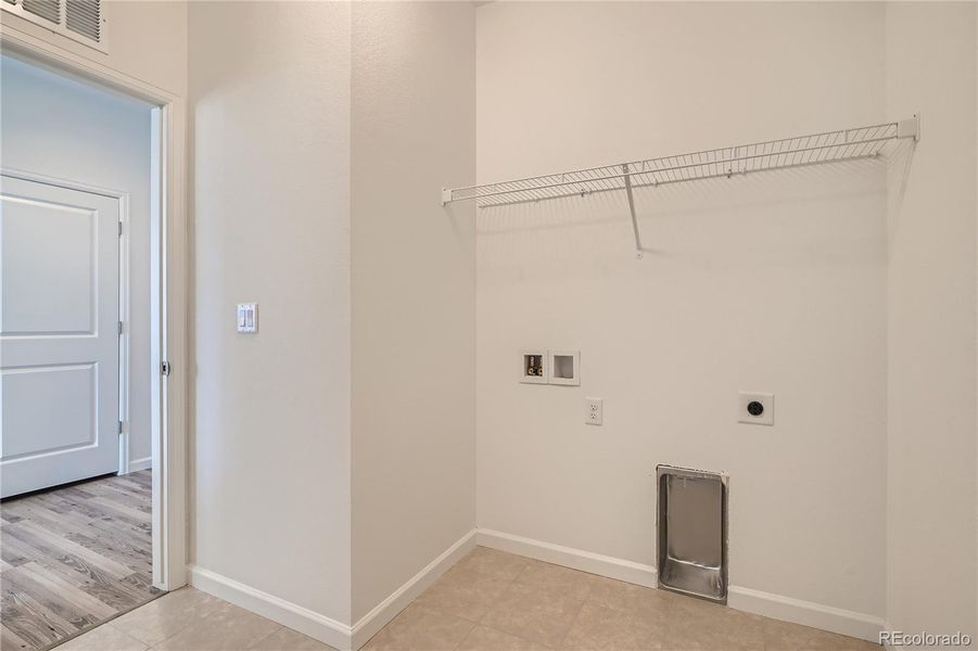 Riverbend Laundry Room - Picture not of actual home Riverbend Laundry Room - Picture not of actual home