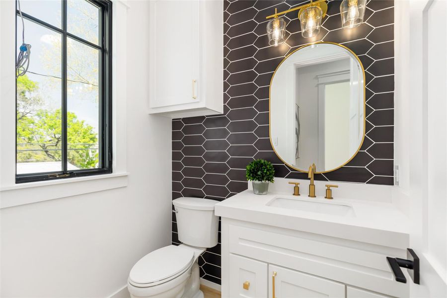 Furnished interior view inside a new home in , Houston (Image 12).