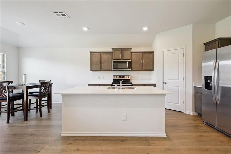 Furnished interior view inside a new home in Riverfield, Josephine (Image 3). Furnished interior view inside a new home in Riverfield, Josephine (Image 3).