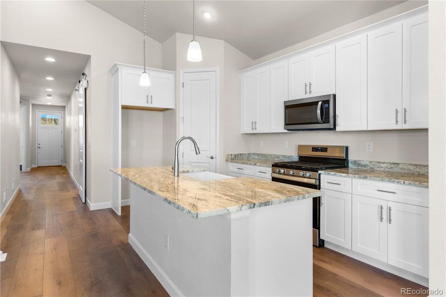 Furnished interior view inside a new home in , Castle Rock (Image 12).