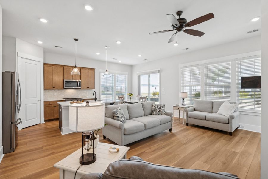 Furnished interior view inside a new home in , Summerville (Image 48).