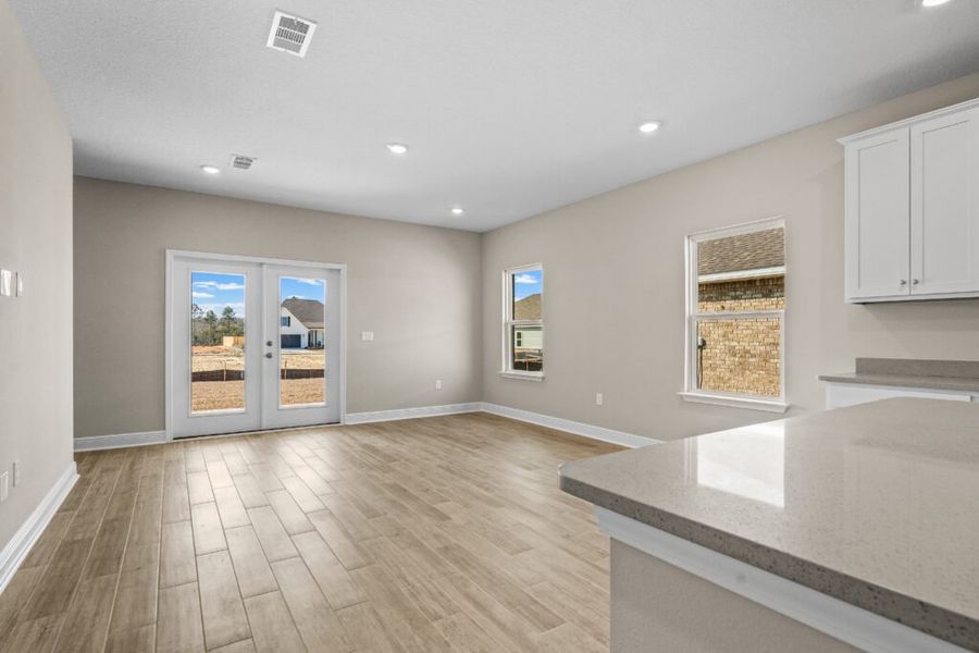 Spacious, unfurnished interior of a new home in Natureview, Freeport (Image 25). Spacious, unfurnished interior of a new home in Natureview, Freeport (Image 25).