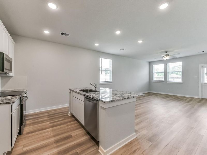 Furnished interior view inside a new home in Liberty Estates, Cleveland (Image 11).