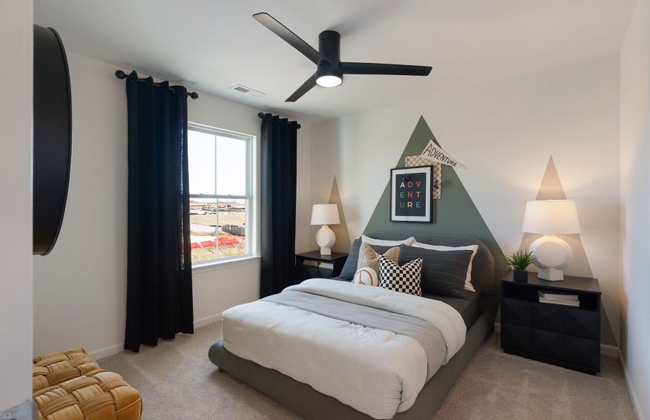 Furnished interior view inside a new home in Highlands of Carter's Station, Columbia (Image 15).