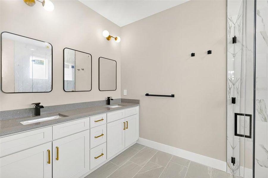 Furnished interior view inside a new home in , Port Charlotte (Image 15). Furnished interior view inside a new home in , Port Charlotte (Image 15).