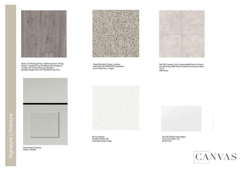 Design Selections - This home is currently under construction - selections are subject to change.