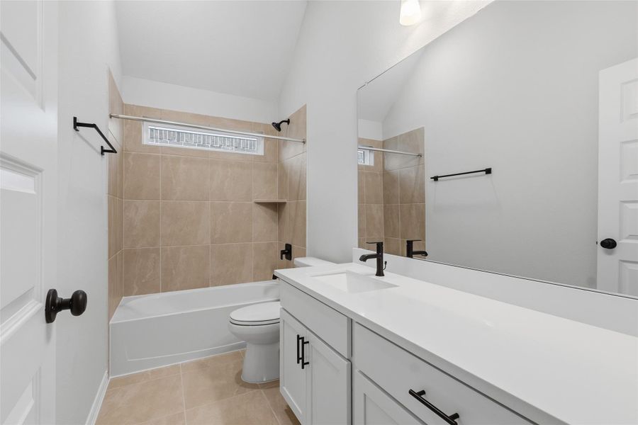 Furnished interior view inside a new home in Brookewater, Rosenberg (Image 13).