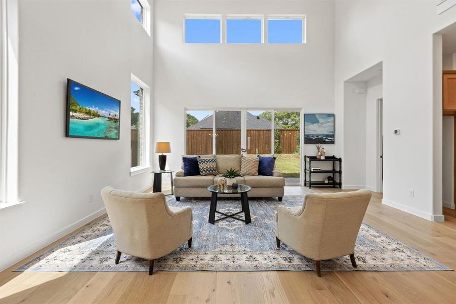 Furnished interior view inside a new home in , Garland (Image 17).
