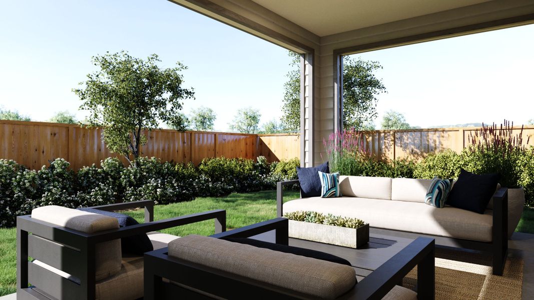 Representative exterior details of a home built from the 3507 by Tri Pointe Homes in Sterling Ranch, Littleton (Image 3).