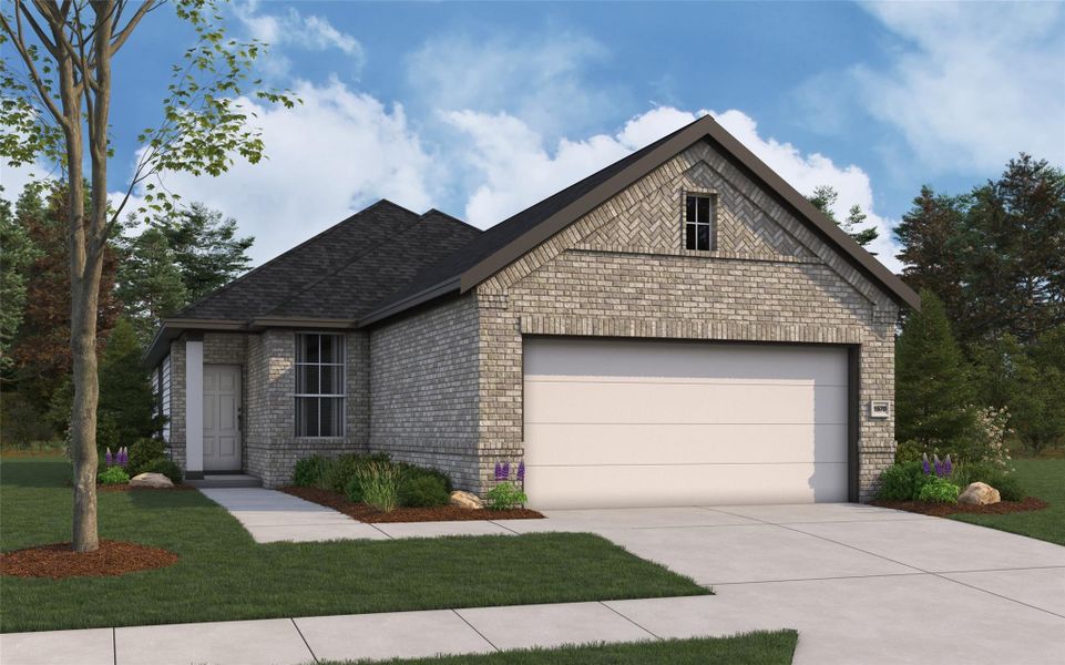 Rendering of floor plan. Colors and features may differ from shown representation. Rendering of floor plan. Colors and features may differ from shown representation.