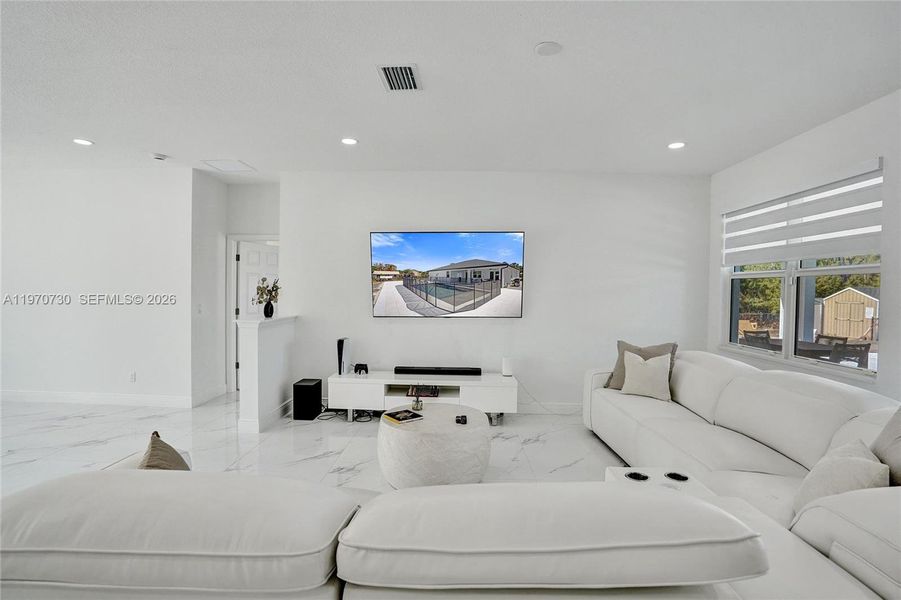 Furnished interior view inside a new home in , Loxahatchee (Image 54).