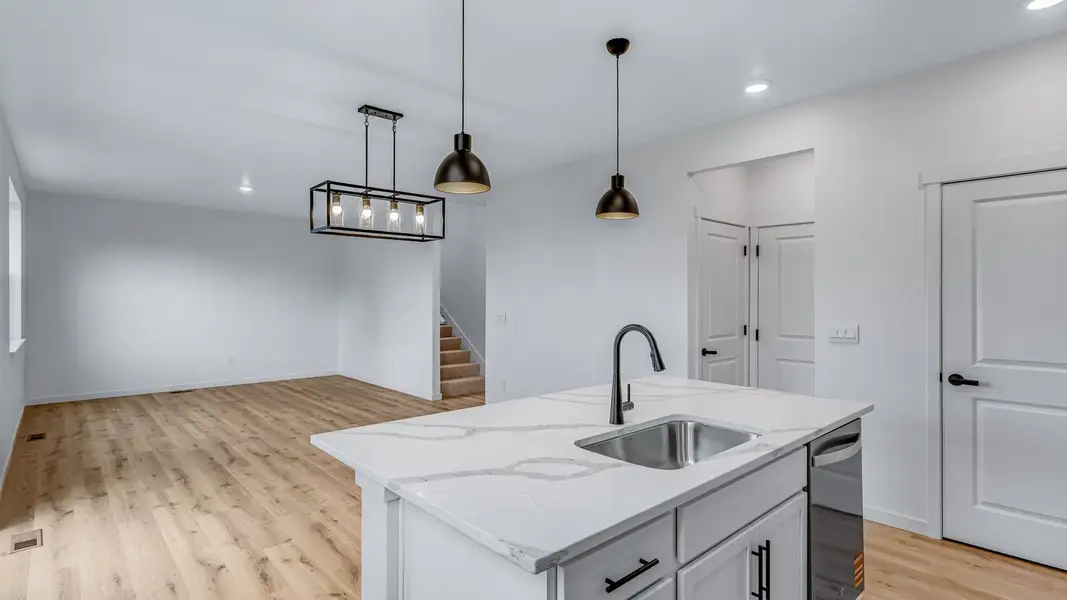Furnished interior view inside a new home in Vista Meadows, Fort Lupton (Image 6).