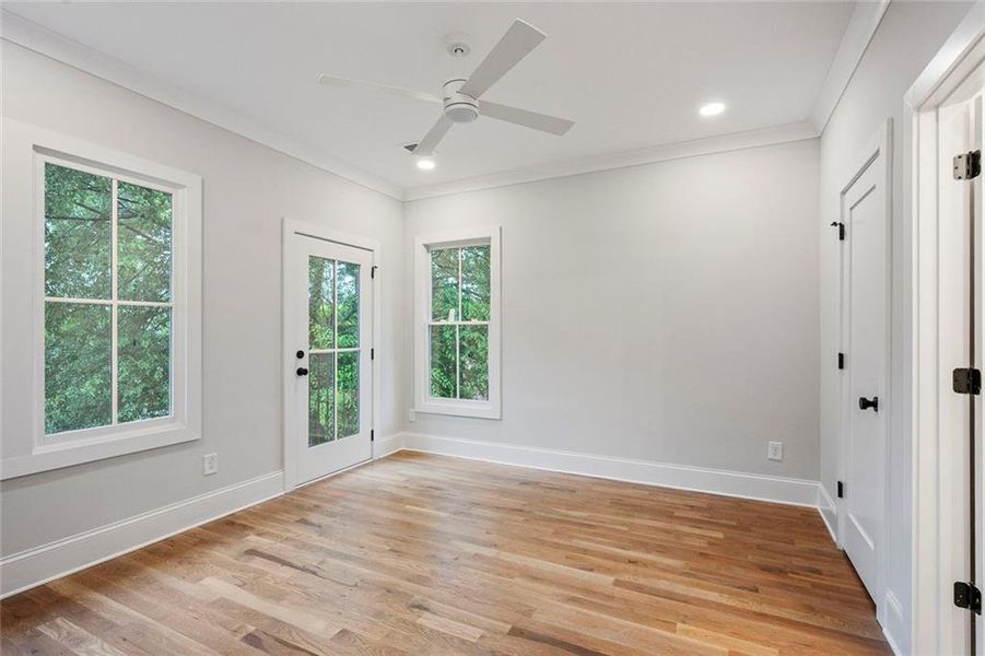 Spacious, unfurnished interior of a new home in , Atlanta (Image 22).