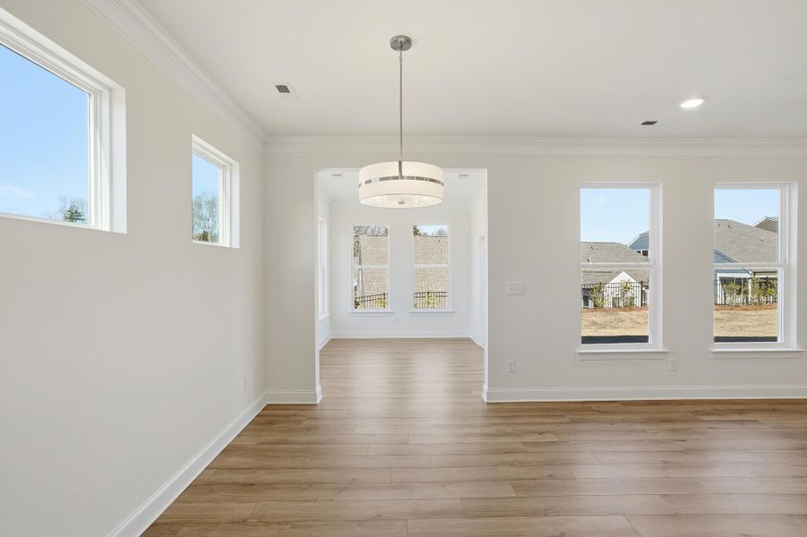Spacious, unfurnished interior of a new home in Villas at Prestwick, Mooresville (Image 37).