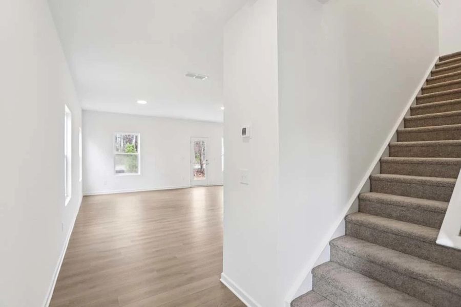 Sample Photo: Stairs to Second Floor Sample Photo: Stairs to Second Floor