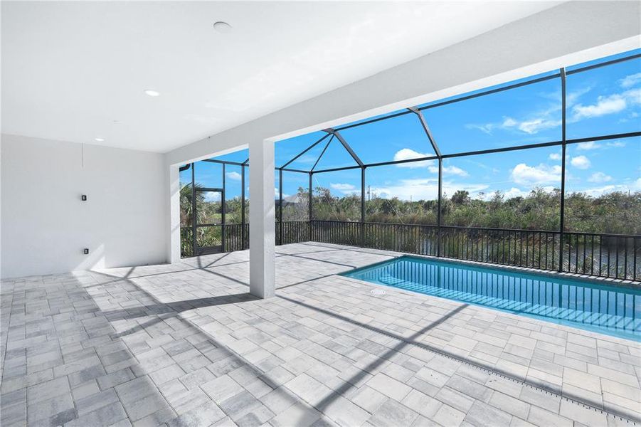 Exterior details and patio area of a home in , Port Charlotte (Image 21). Exterior details and patio area of a home in , Port Charlotte (Image 21).