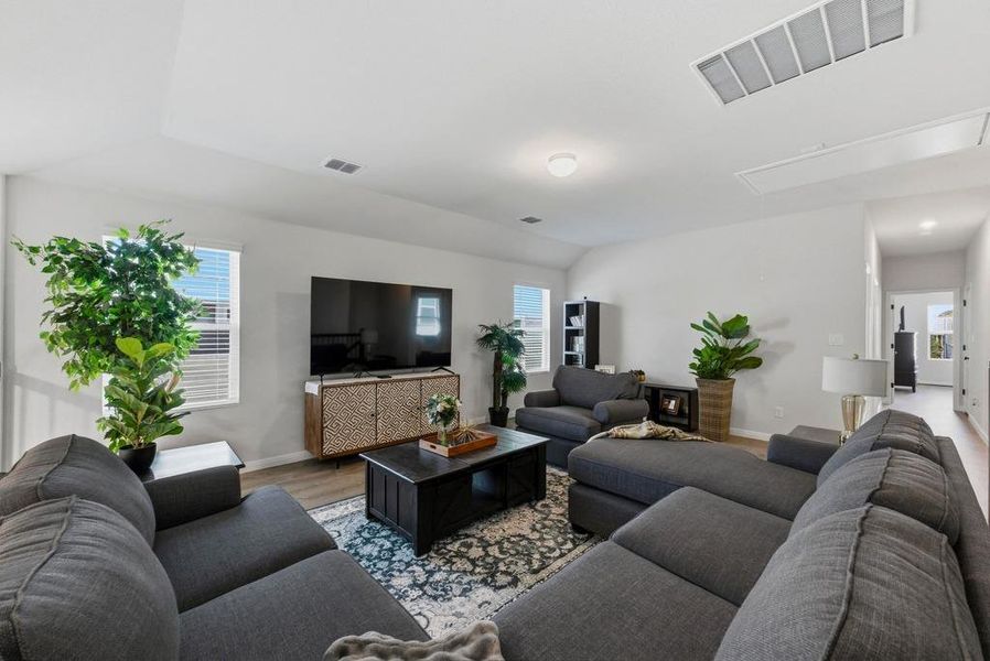 Furnished interior view inside a new home in Cannon Ranch, Dripping Springs (Image 19).