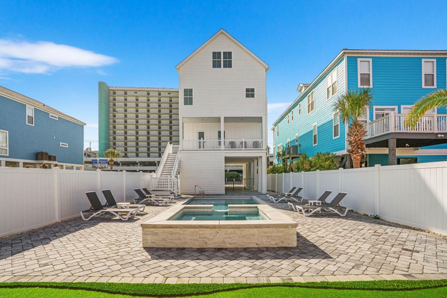 Exterior details and patio area of a home in , Murrells Inlet (Image 34).