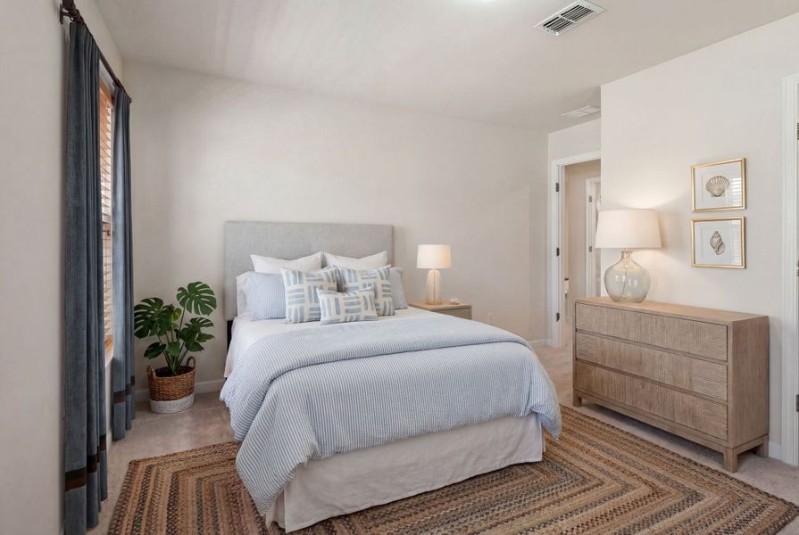 Representative furnished interior of a home built from the Addison by Beazer Homes in Ashley Walk Townes, Charleston (Image 14).