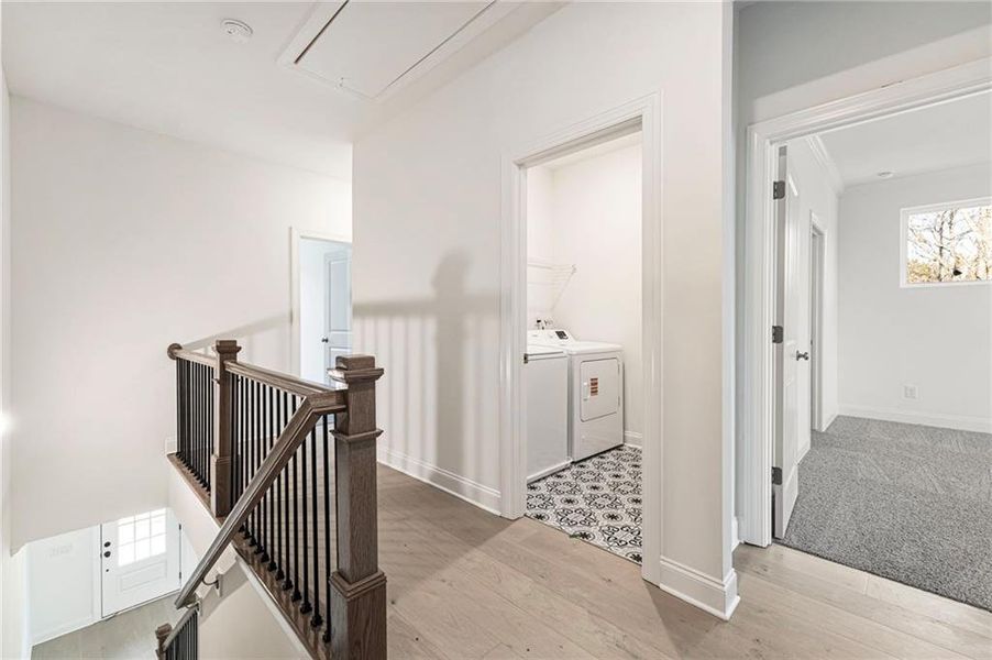 Furnished interior view inside a new home in , Sugar Hill (Image 6).