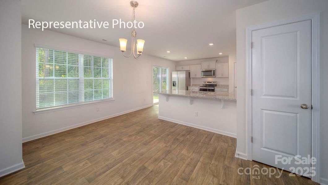 Spacious, unfurnished interior of a new home in Huffman Ridge, Hickory (Image 30).