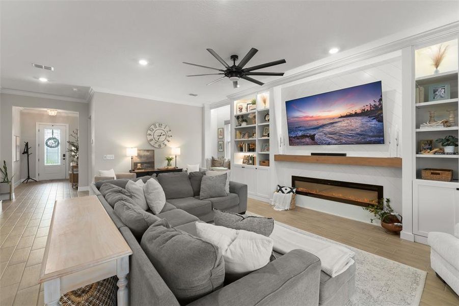 Furnished interior view inside a new home in , Winter Garden (Image 45). Furnished interior view inside a new home in , Winter Garden (Image 45).