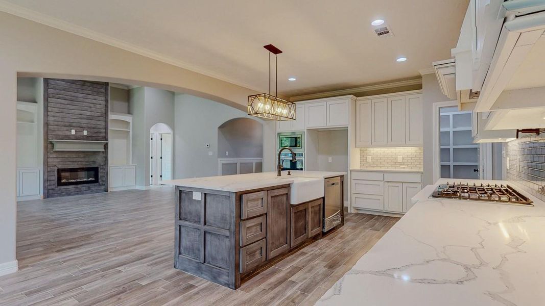 Furnished interior view inside a new home in , Beaumont (Image 4).