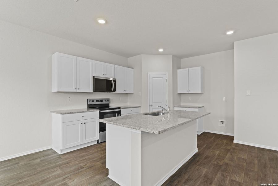 Furnished interior view inside a new home in Laurel Vistas, San Antonio (Image 7).