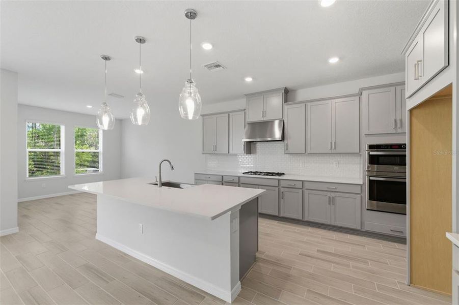 Furnished interior view inside a new home in Hammock at Two Rivers, Zephyrhills (Image 8).