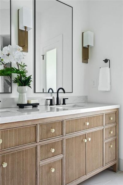 Furnished interior view inside a new home in , Alpharetta (Image 19).