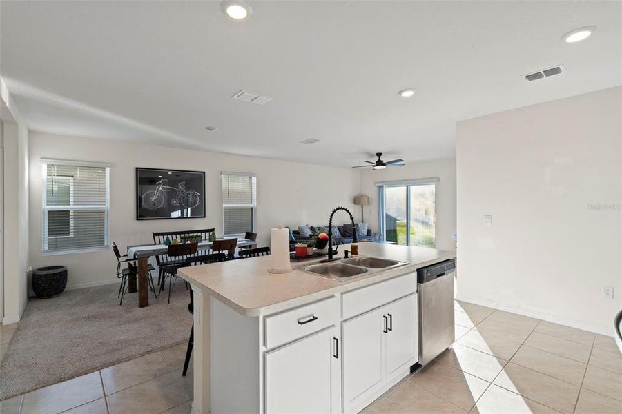 Furnished interior view inside a new home in Pelham Park, Deland (Image 11).
